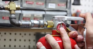 What is Hydrostatic Testing of Portable ABC Fire Extinguishers?