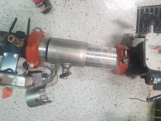 Disassembled Backflow Device