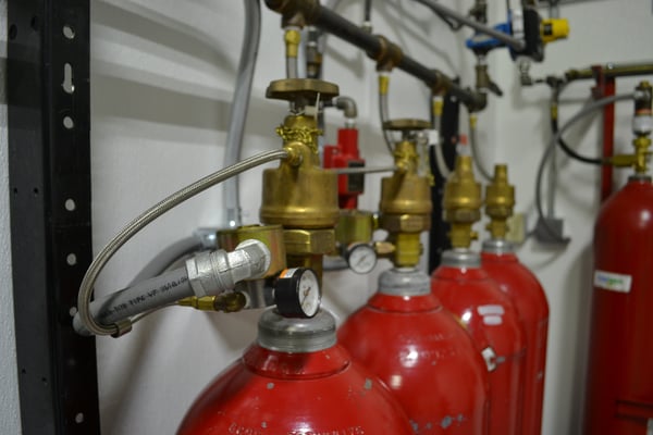 halon based fire protection
