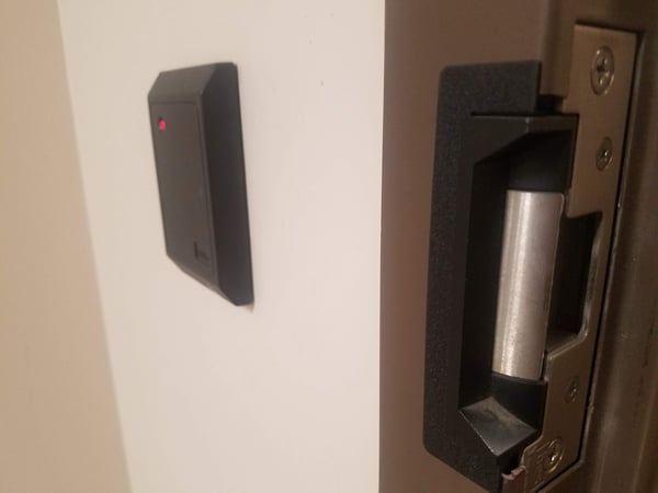 Electric Strike Lock and Access Control System Reader