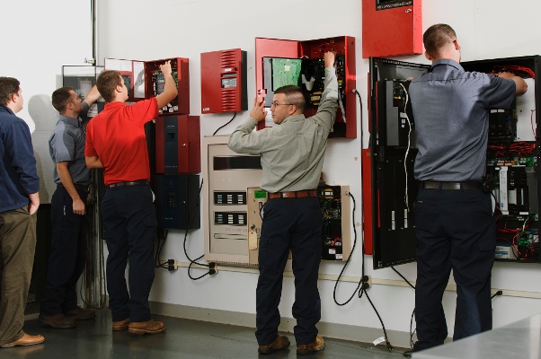 Fire Alarm Panel Room Training Center