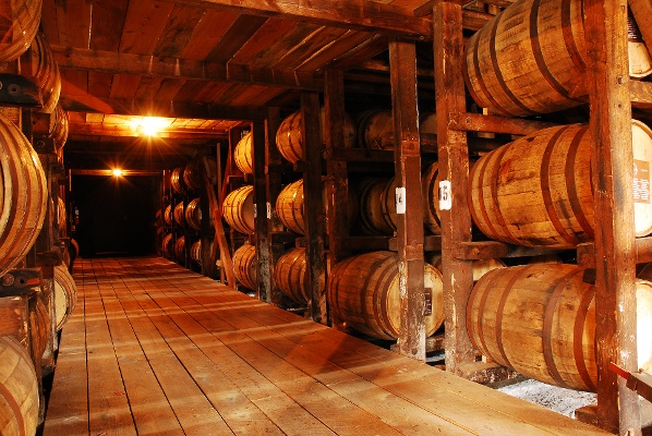 Bourbon Barrels Warehouse