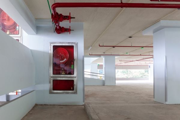 Fire Sprinkler in Parking Garage