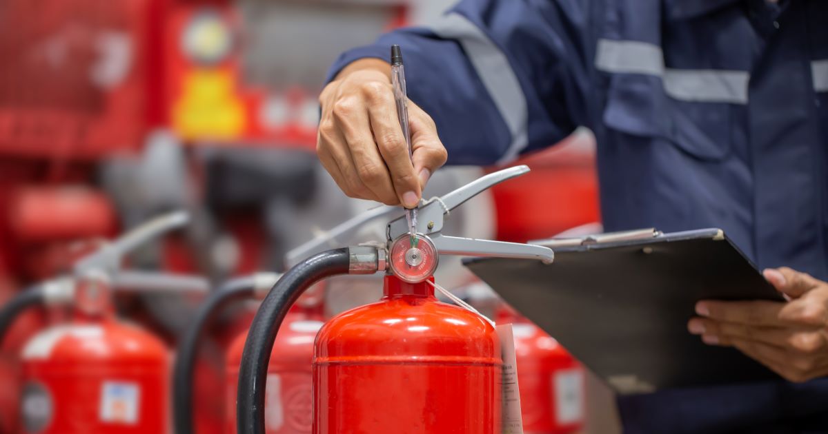 Local fire on sale extinguisher inspection