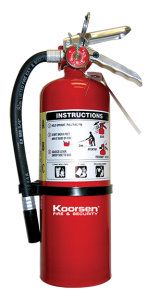 new fire extinguisher inspection