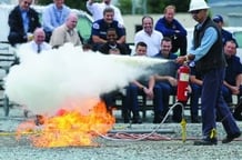 how to operate fire extinguishers