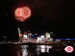 Koorsen Fireworks Night at Cincinnati Reds Game Koorsen Fireworks Night at Cincinnati Reds Game